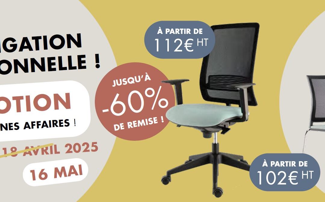 Prolongation de la promo SOKOA