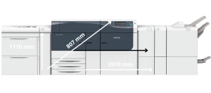 taille imprimante presse xerox versant 4110