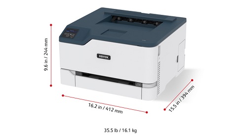 dimension-taille-imprimante-xerox-c230