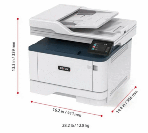 imprimante-noir-et-blanc-b305-xerox-pro taille dimension