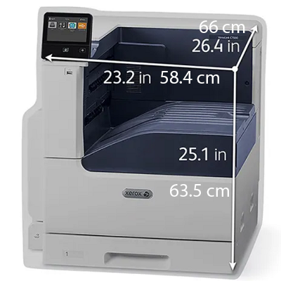 dimension-imprimante-xerox-C7000