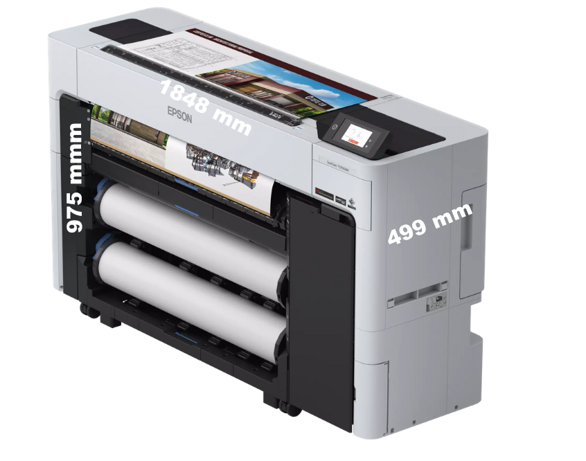 taille dimension-imprimante-epson-sct-5700