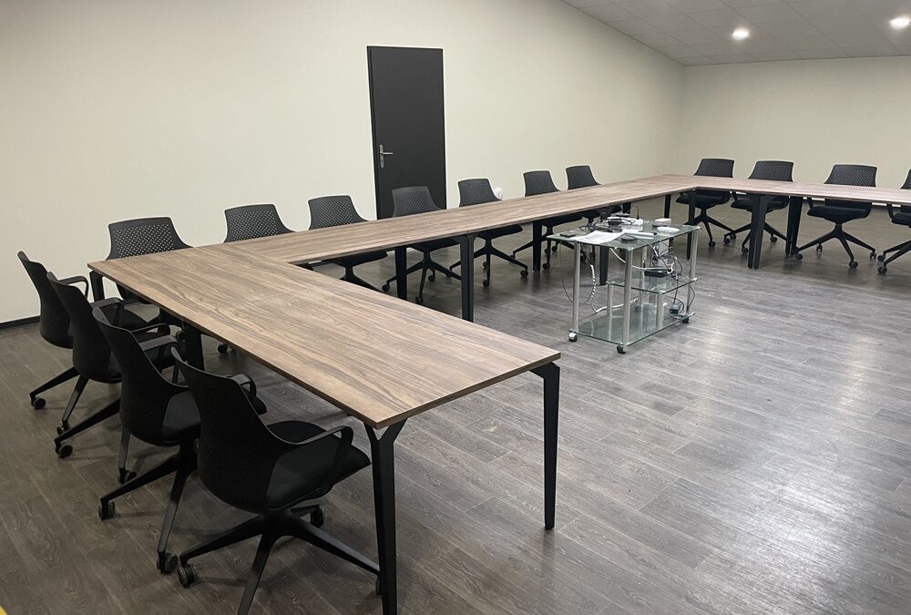 Les salles de réunion modulables et confortables étaient les souhaits de ce client de CONDOM
