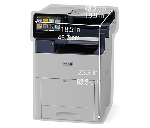 taille-imprimante-xerox-c605-copie
