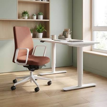 bureau assis debout